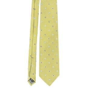 Robert Talbot Tie Mens Silk USA Hand Made 60" 3.75" Green Business Vintage